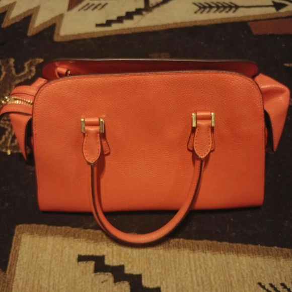 Orange Michael Kors purse - Picture 2 of 3